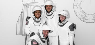Image of the Inspiration4 crew